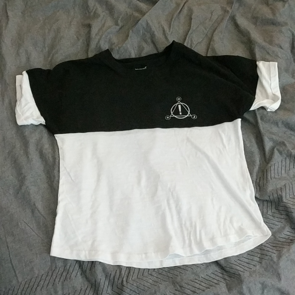 Black & White Panic! at the Disco shirt